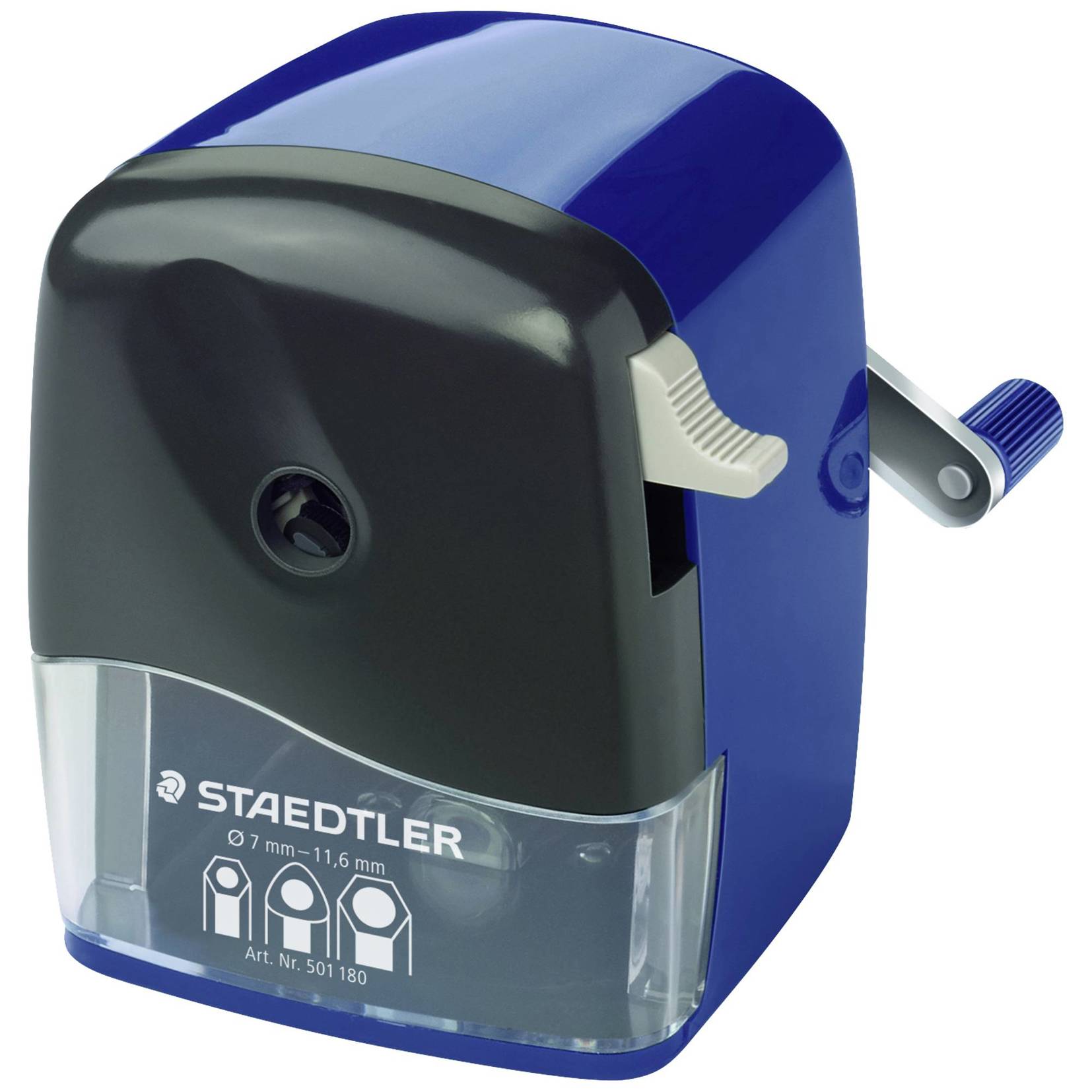 Staedtler - Spitzmaschine (Bleistiftspitzmaschine) Kunststoff Blau