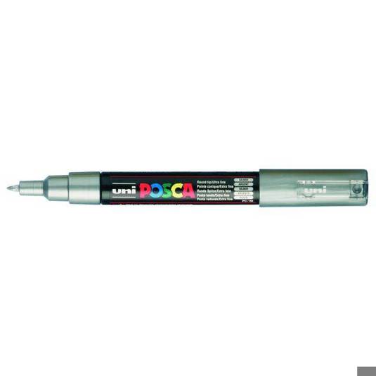 Posca - PC-1MC 0,7 - Fasermaler Silber 1 Stück