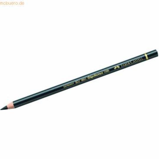 Faber-Castell - Polychromos (1 St.) Künstlerfarbstift schwarz