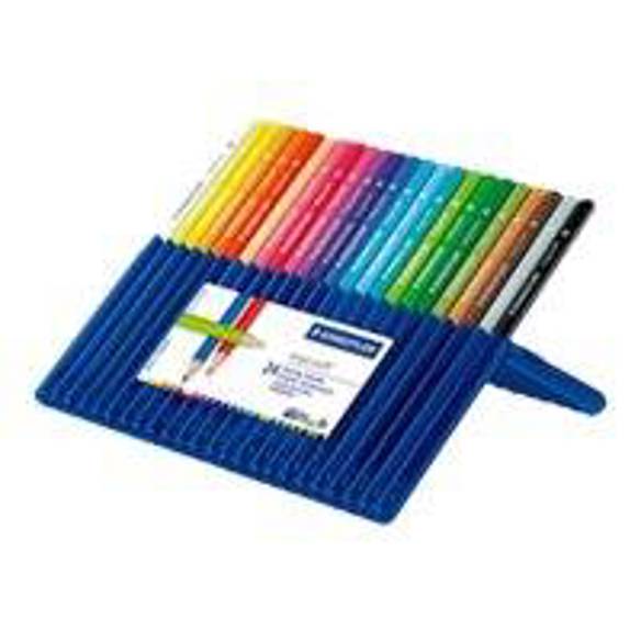 Staedtler - 1St. (Packung mit 24) - Ergosoft Farbstifte