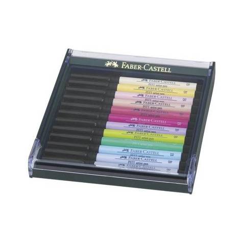 Faber-Castell - 5660725 - PITT Artist Pen (12er Etui, 1.0 St.)