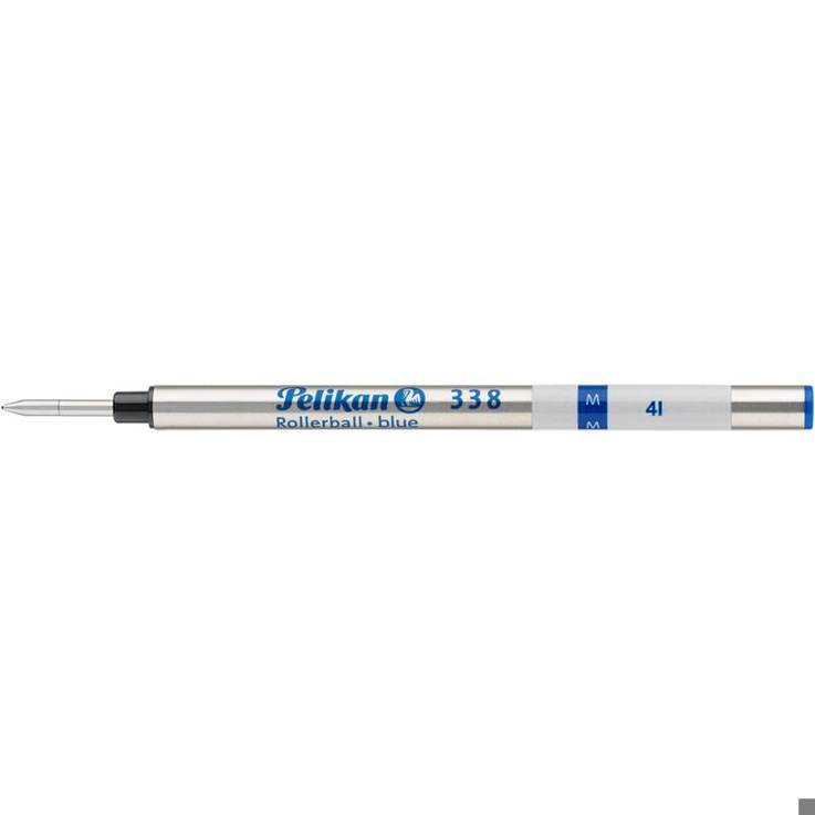 Pelikan - 338 (Tintenroller-Minen) 1St., blau, Stärke M
