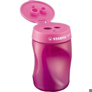 STABILO - 4501/1 - EASYsharpener Ergonomischer Spitzer Linkshänder Rosa
