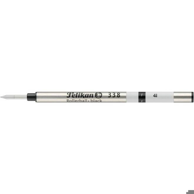 Pelikan - 338 Tintenroller-Minen (Stärke: F, schwarz, 1St.)