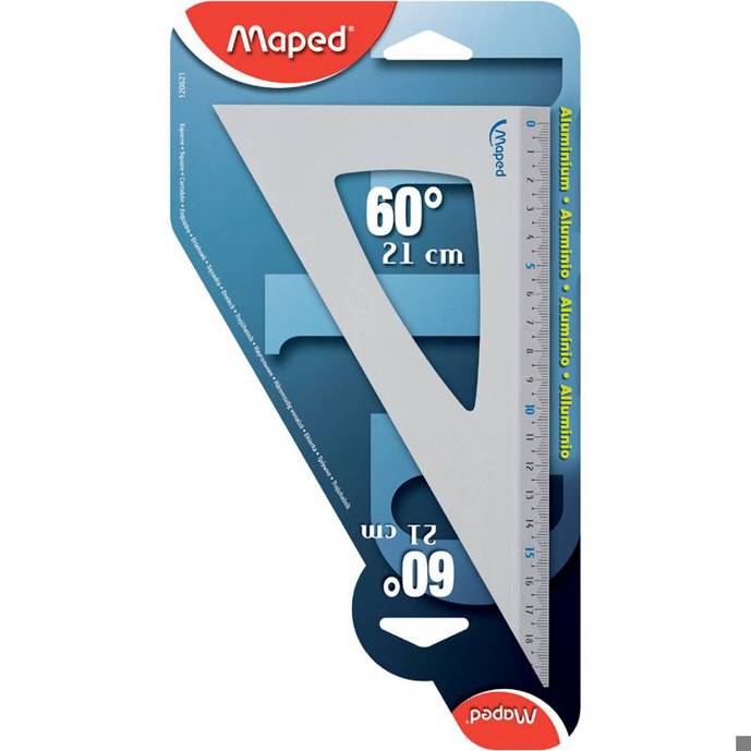 Maped - 60 Grad Zeichendreieck (Aluminium)