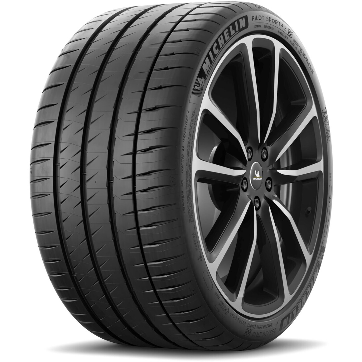 Michelin - Pilot Sport 4S - Sommerreifen - 295 mm, 19 Zoll, Y (bis 300 km/h)