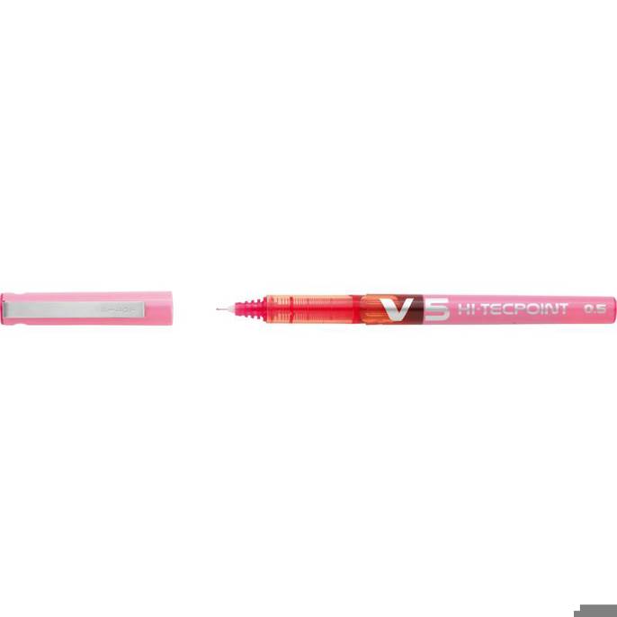 Pilot - Hi-Tecpoint V5 0,25 (pink) - Rack-Größe 483 mm, Inhalt 1St.