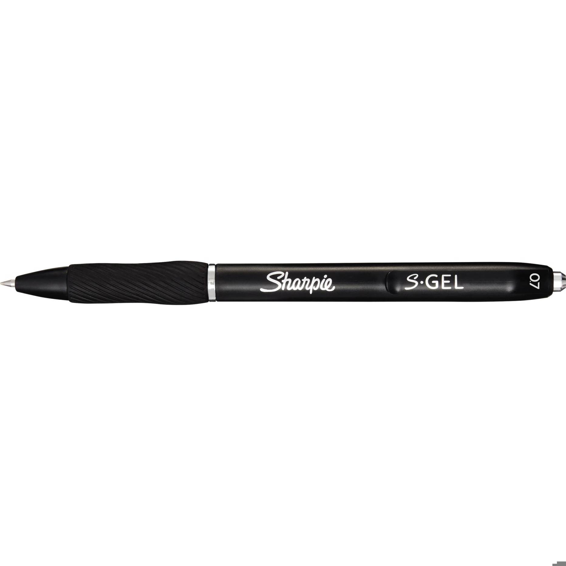 Rubbermaid - 2136595 (S-Gel 0,7mm Gel Stift) - Schwarz (12 St./Pack)