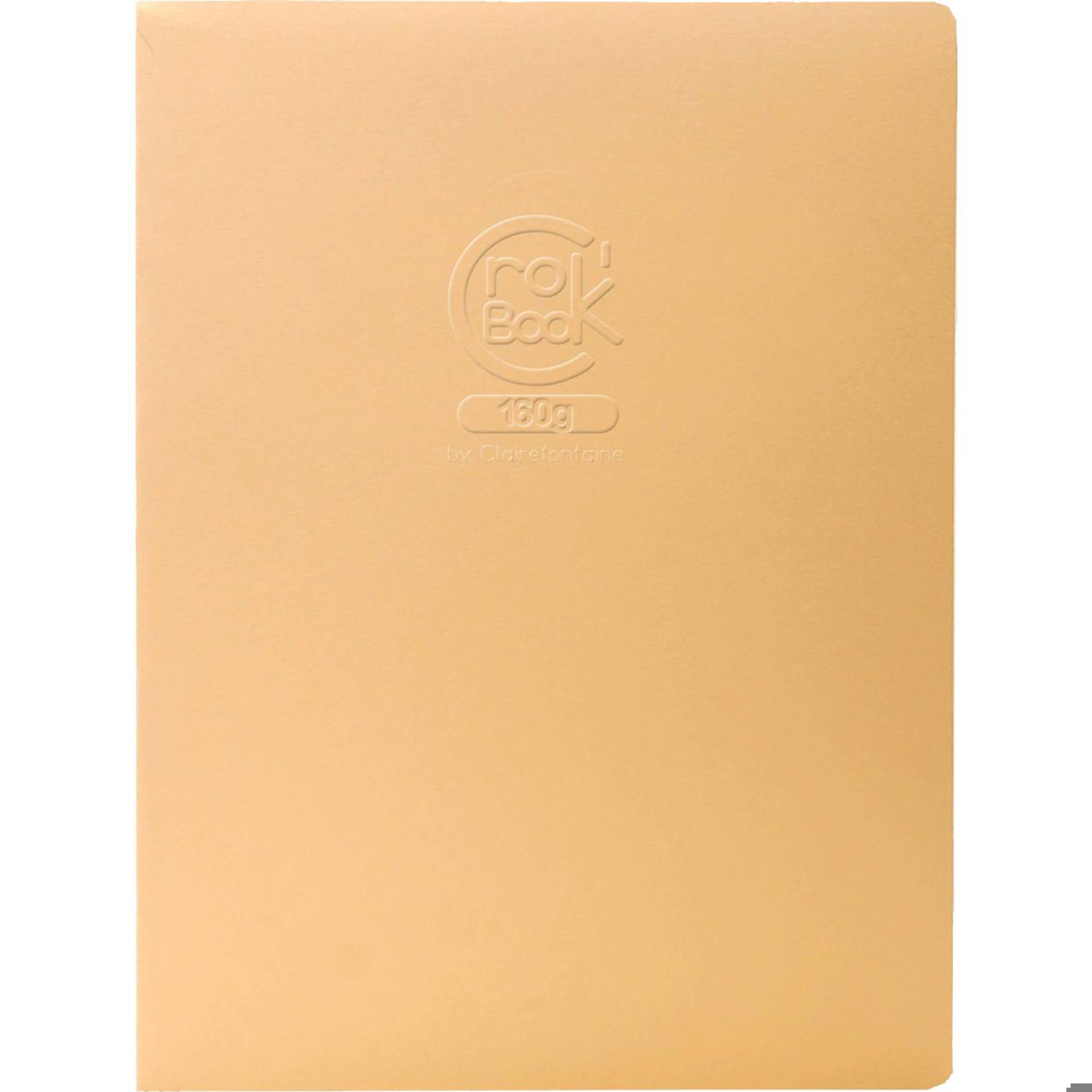 Clairefontaine - 60356C Skizzenheft (Trockene Techniken), 24x32cm, Hochformat, Weiß, 160g, 10er Set