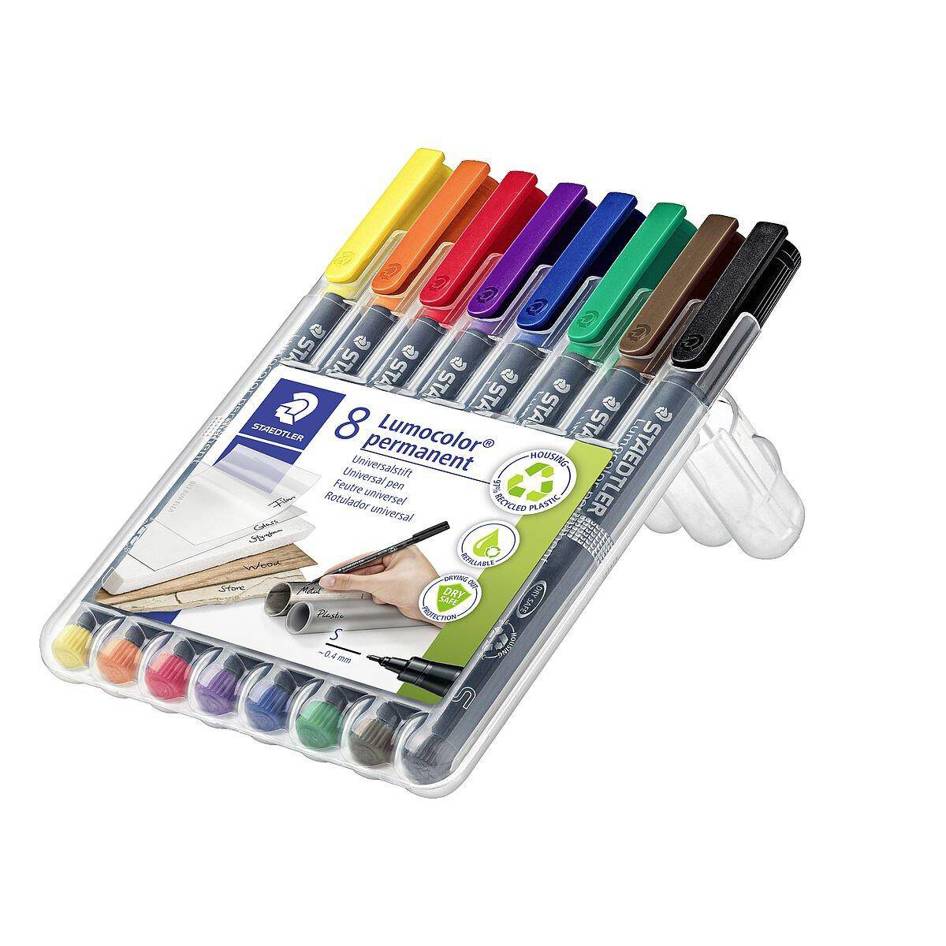 Staedtler - 313 Lumocolor Folienstift (wasserfest, 0.4mm, 1St.)