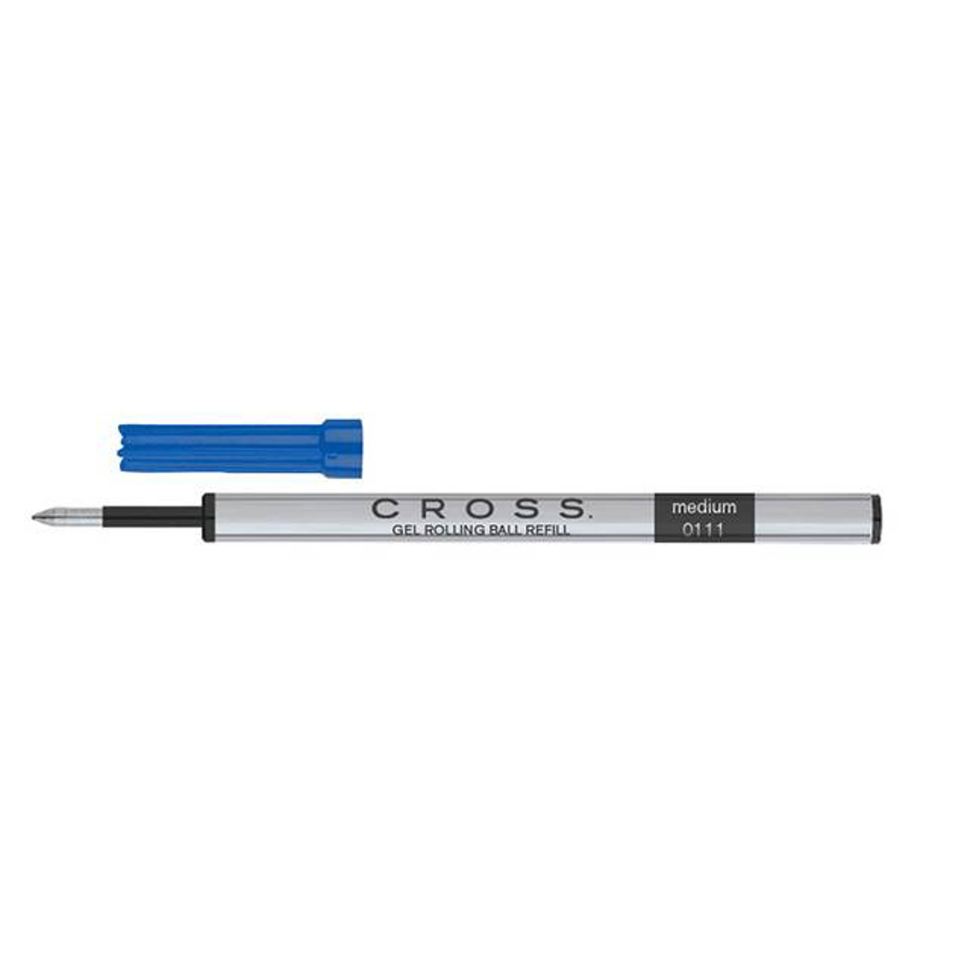Cross - Old Modellnummer - Gel Rollerball-Mine Blau - 0,7mm (Blisterkarte mit 2 Minen für alle Selectip Pens)
