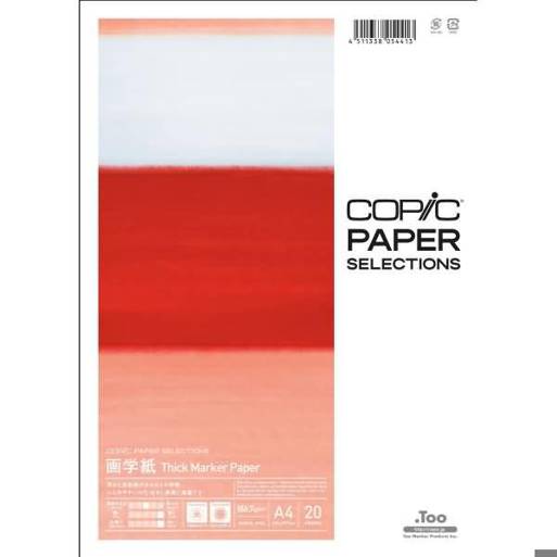 Copic - Marker A4 Zeichenpapier (20 Blatt, 186 g/qm) - Paper Selections
