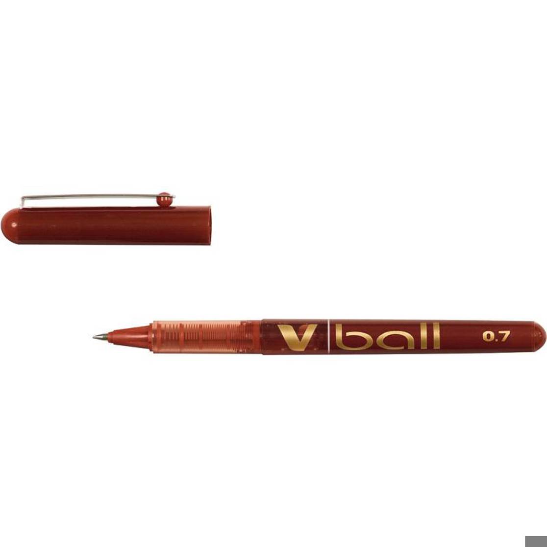 Pilot - V-Ball 07 0,5 - Rot Tintenroller (1 St.)