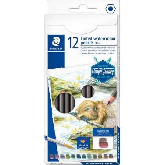 Staedtler - 146VE (Aquarellstift-Set) 12 Farben - 1St.