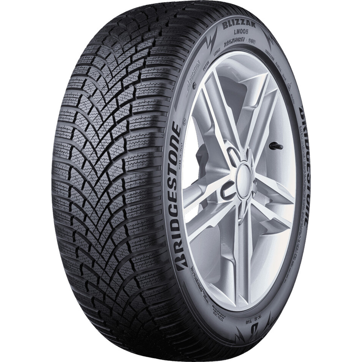 Bridgestone - Blizzak LM005 - Winterreifen - 245 mm Reifenbreite, 18 Zoll Felgendurchmesser, Schneegriffigkeit