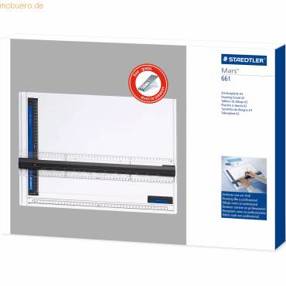 Staedtler - Mars - Zeichenplatte DIN A3 + Pigmentliner-Set