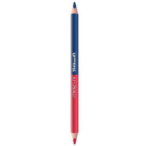 Pelikan - Silbentrennstift (dick, 1St.) rot/blau