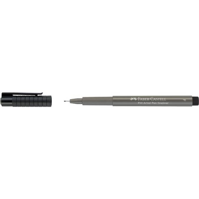 Faber-Castell - 5661782, Tuschestift PITT artist pen (1St., warmgrau IV)